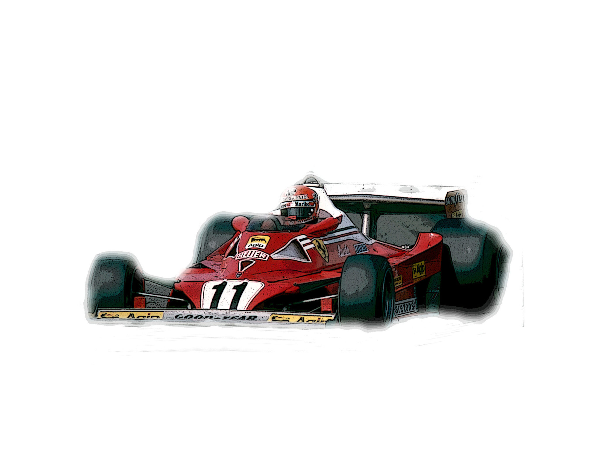 AVAILABLE SOON - FERRARI 312 T2 1977 - Tameo Kits