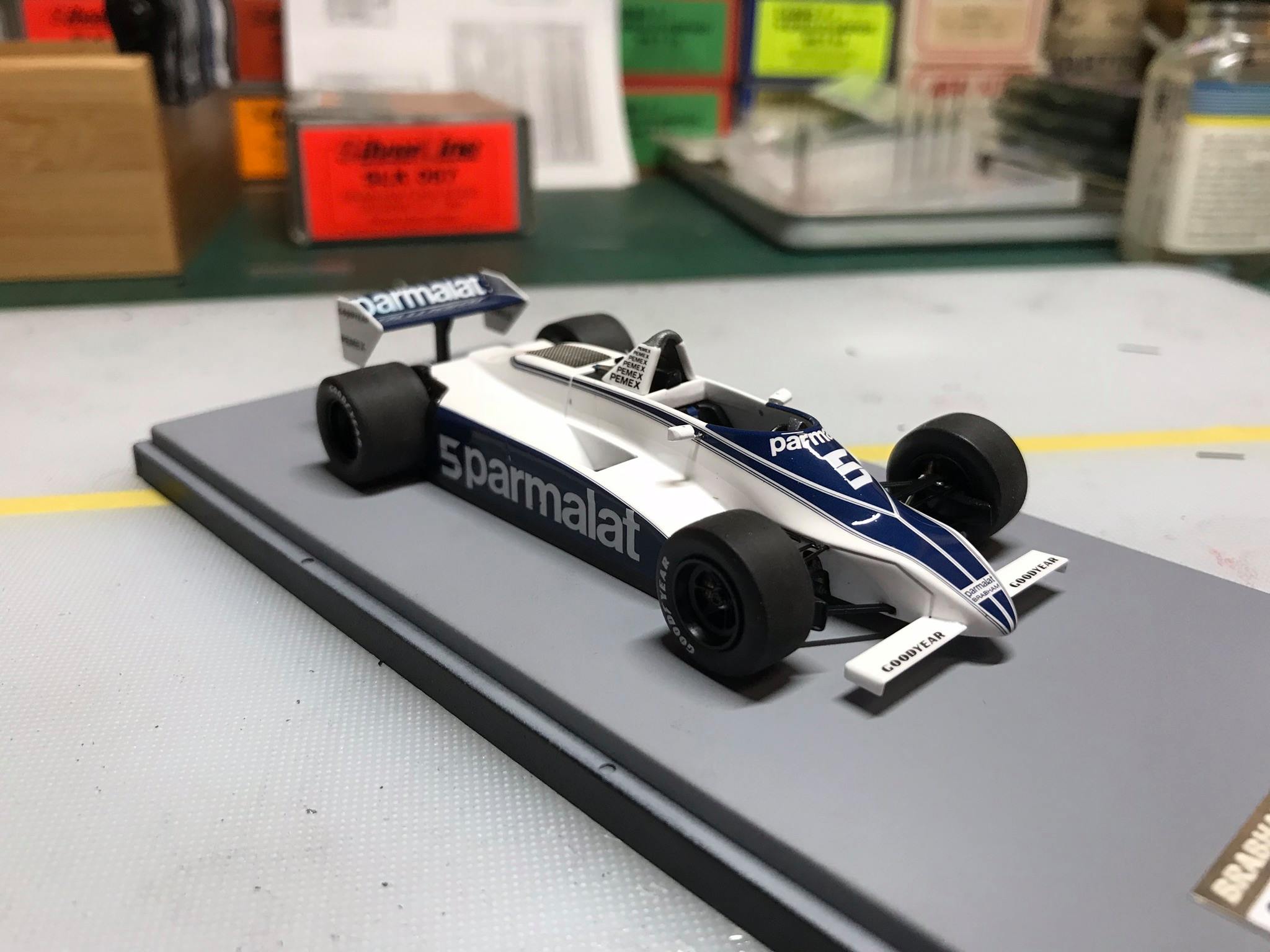完成品 Brabham BT52B - 1/43 Tameo TMK10 完成品 Brabham BT52B - 1/43 Tameo TMK10 Tameo TMK010 Brabham