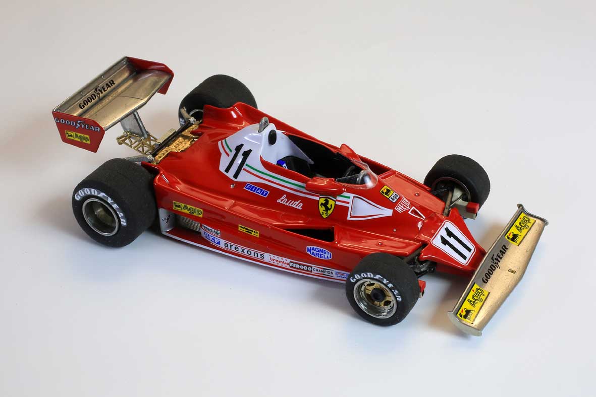 自動車 1/43 Ferrari 312T kits Tameo Kits TMK296: Car scale model kit 1/43 scale - Ferrari
