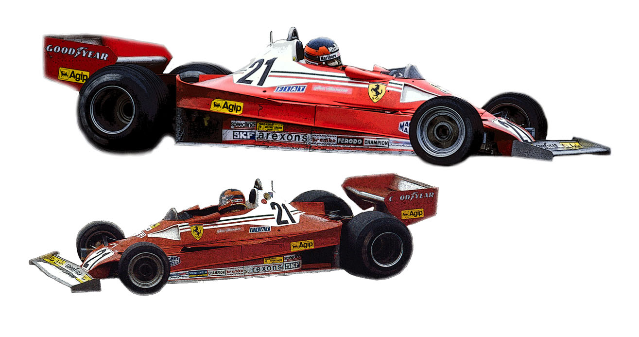 TMK 437 Ferrari 312 T2 GP Canadian GP 1977 - Tameo Kits
