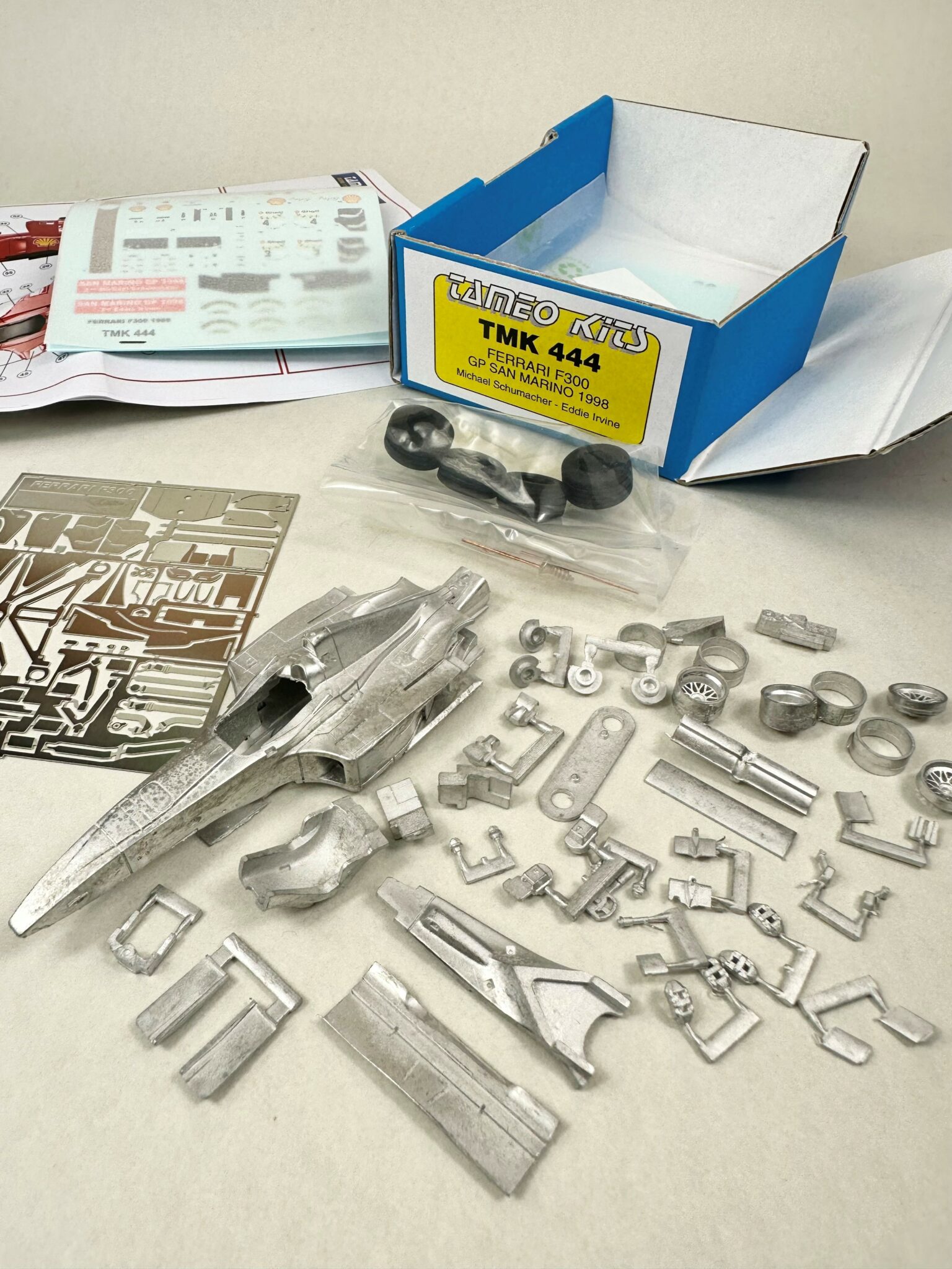 Tiranoさま専用 TAMEO kit TMK356 Ferrari 248 F1 San Marino GP 2006 ミニカー