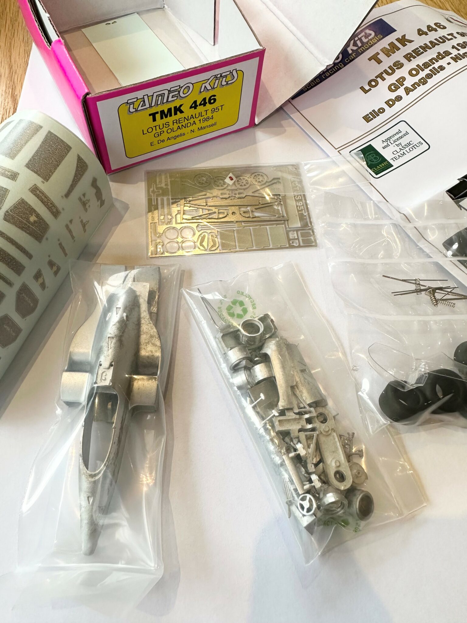 TMK 446 LOTUS RENAULT 95T - DUTCH GP 1984 - by Michael Kelly