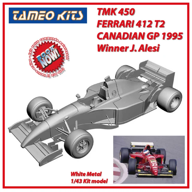 Modelli 1/43 Kit Formula Uno e Assemblati - Tameo Kits