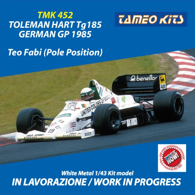 770904/Tameo kits tmk 299 組み立てキット Modelli 1/43 Kit Formula Uno e Assemblati - Tameo Kits